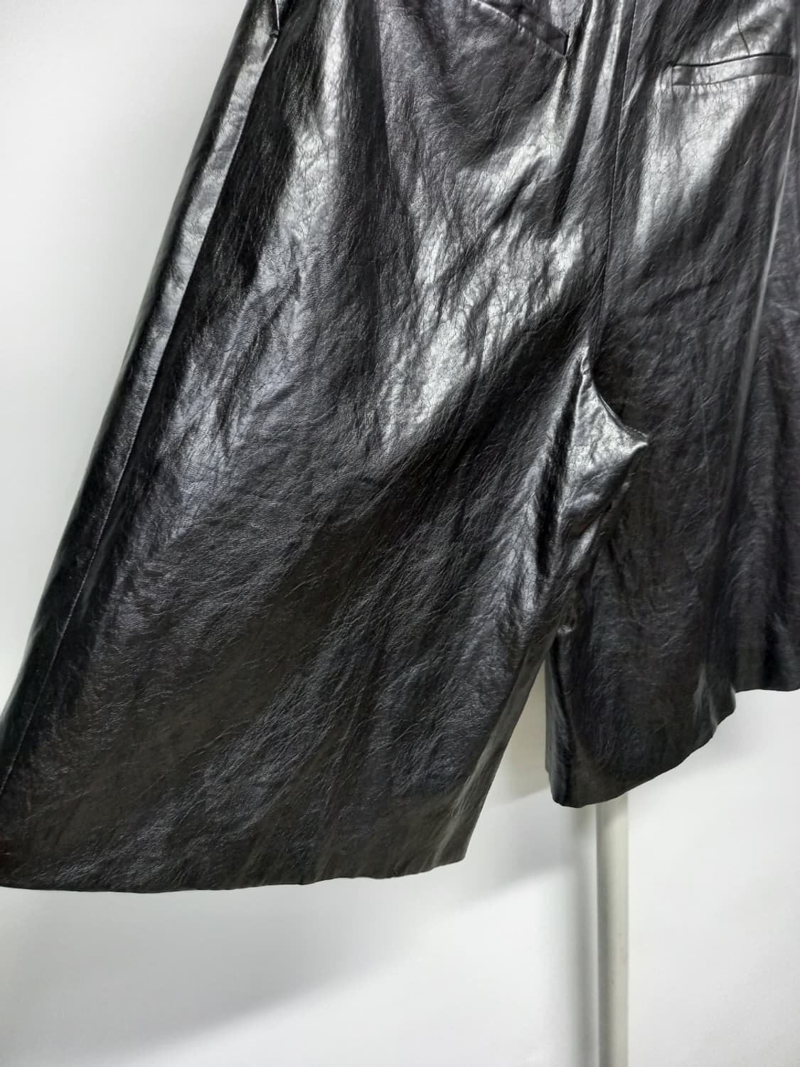 오르 ORR 춘추동 에코레더 6부 핀턱 팬츠 55.44 상품이미지6