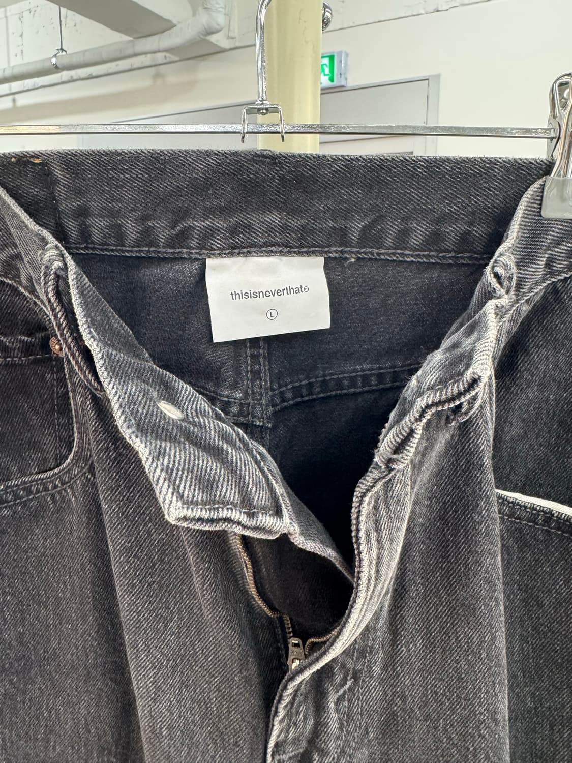 디스이즈내버댓 데님 셋업 L 상품이미지8