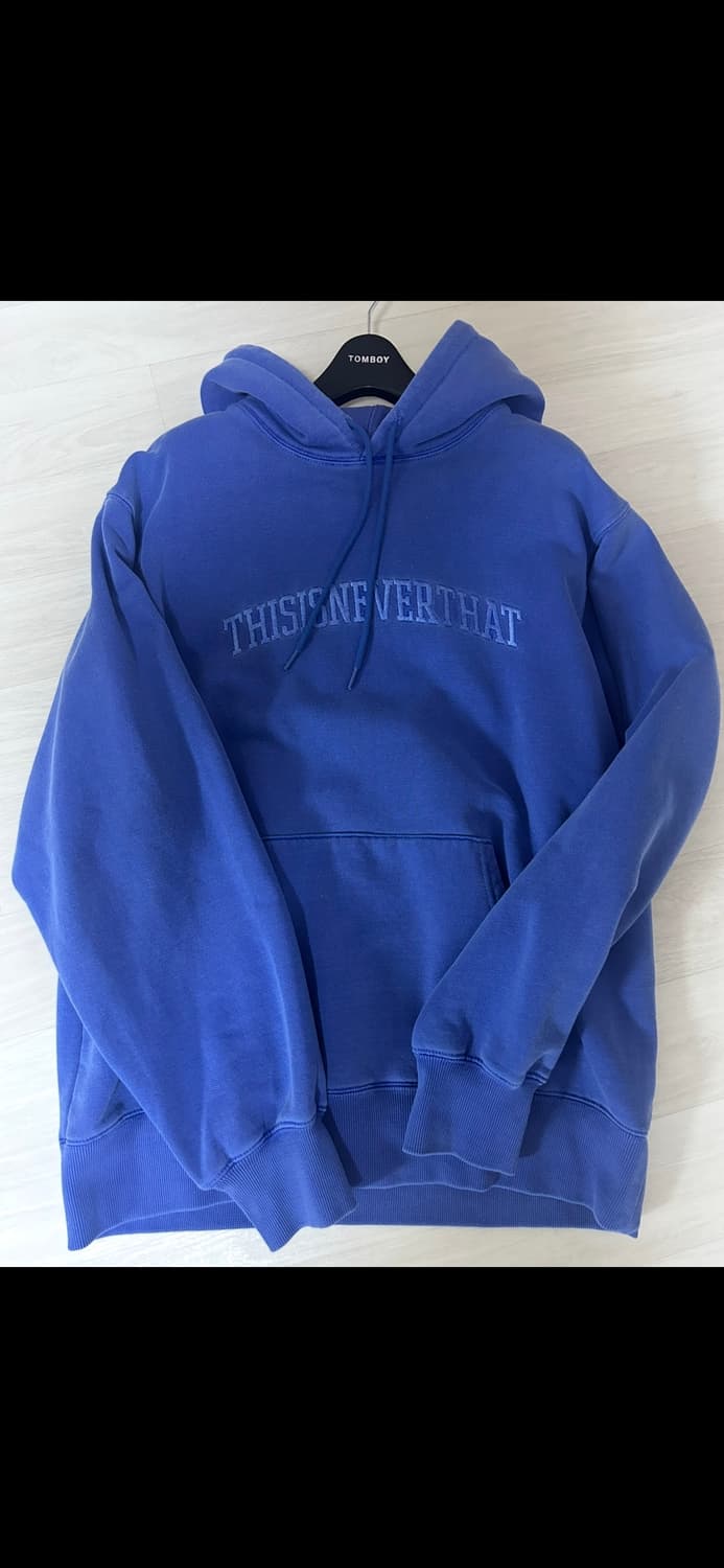 Thisisneverthat 파란색 후드티 M 상품이미지1