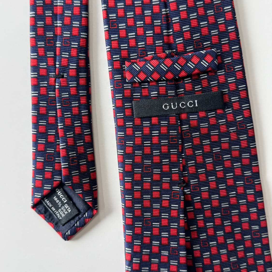 구찌(GUCCI) G 모노그램 명품 정품 넥타이 상품이미지6