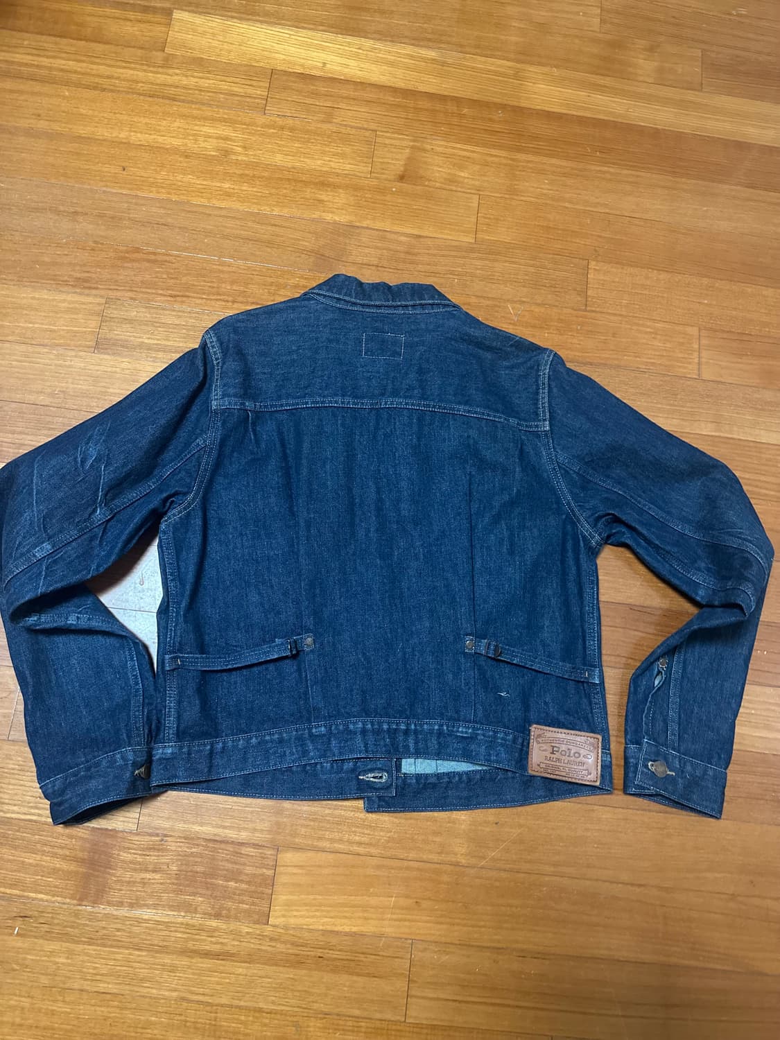 폴로 빈티지신치백 복각데님 청자켓 L 상품이미지3
