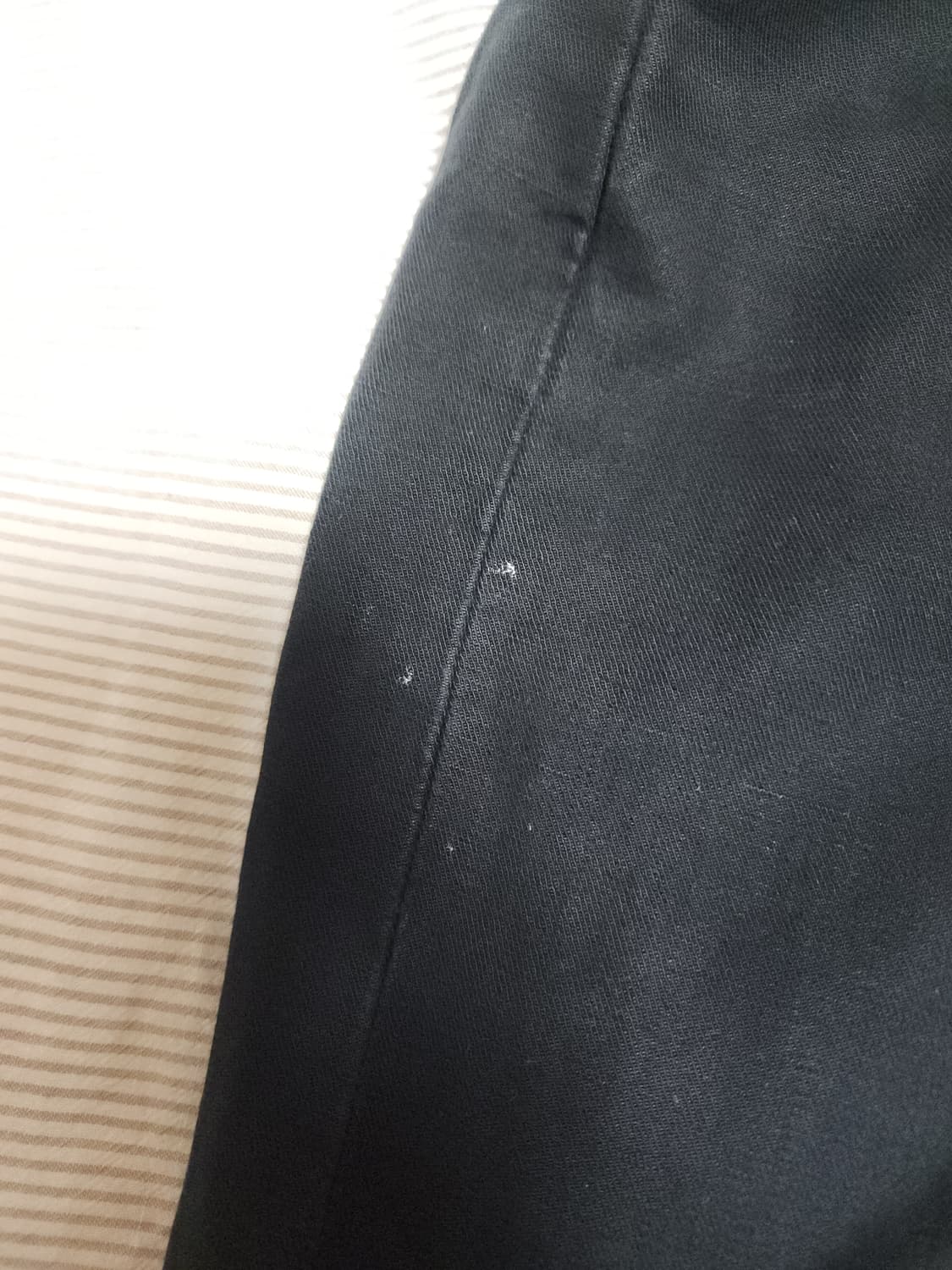 edwin black stitch detail cotton pants 상품이미지6