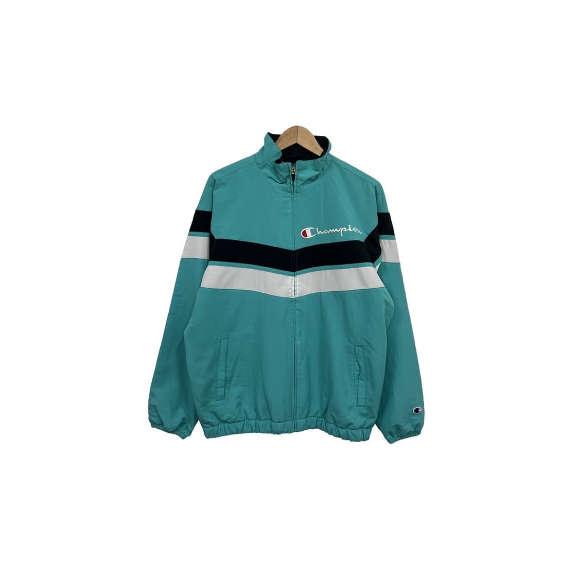 챔피온 투 블록 배색 올드스쿨 바람막이 상품이미지1