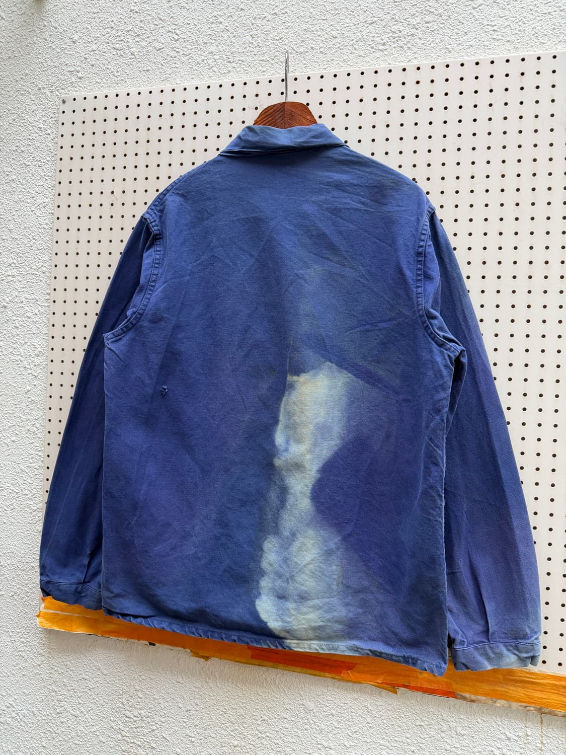 1980s BLEACH FADED GERMAN WORK 프렌치워크자켓 상품이미지8