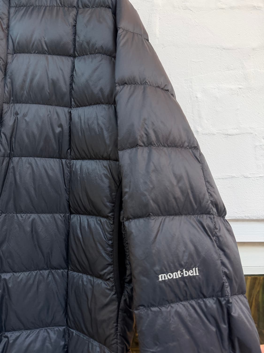 Mont-bell 몽벨 재팬 블랙 다운 후드 롱패딩 XL 상품이미지2