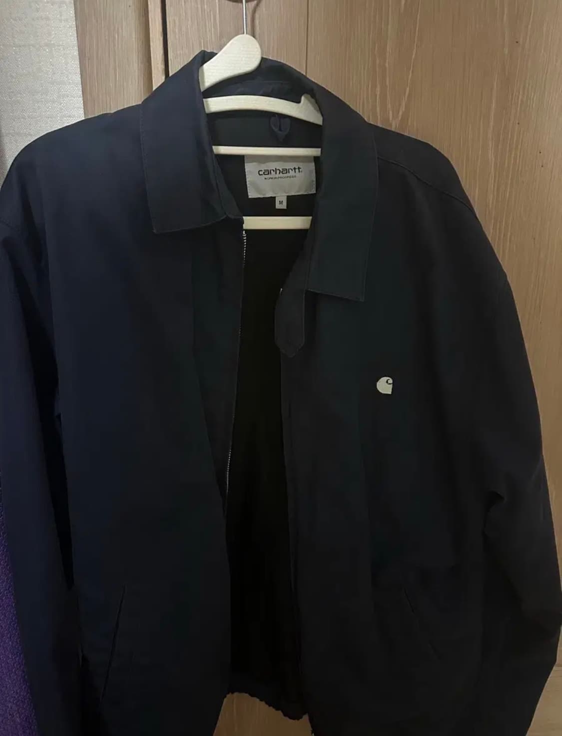 칼하트 wip 메디슨 네이비 자켓 집업 상품이미지2