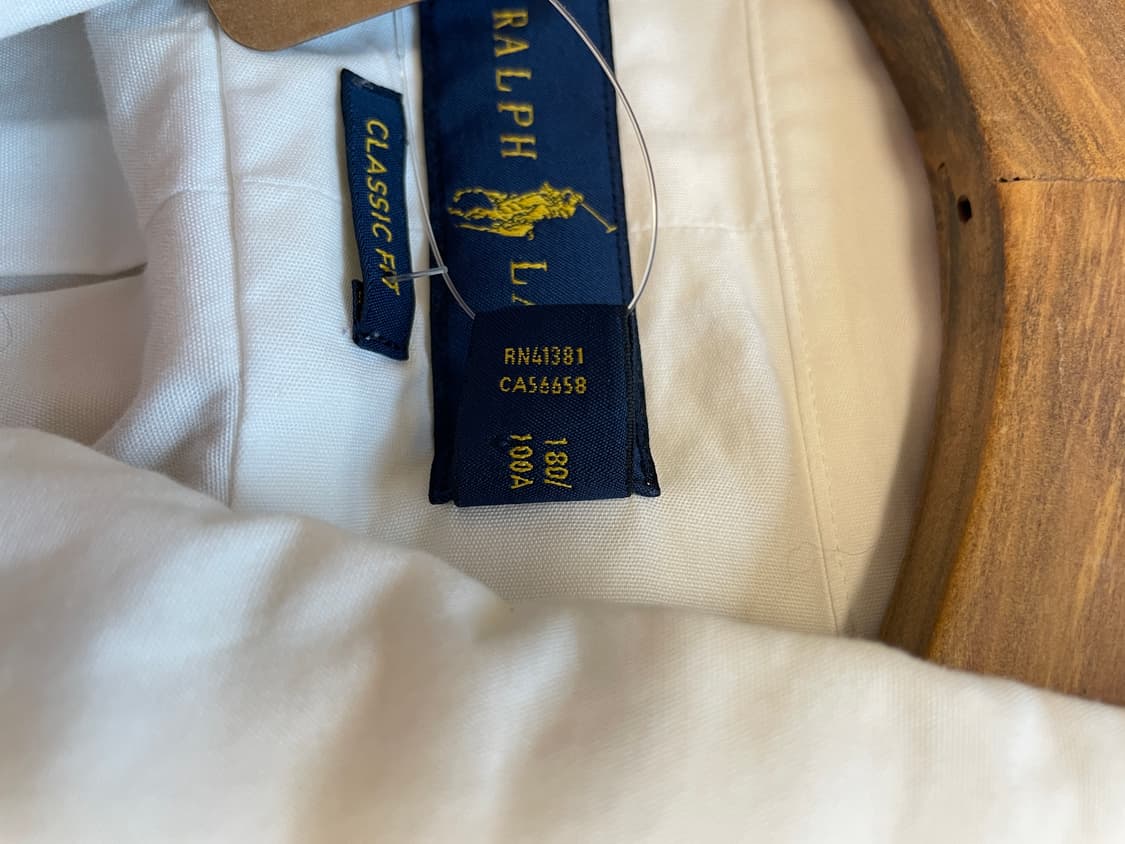 폴로 랄프로렌 화이트 셔츠 상품이미지5