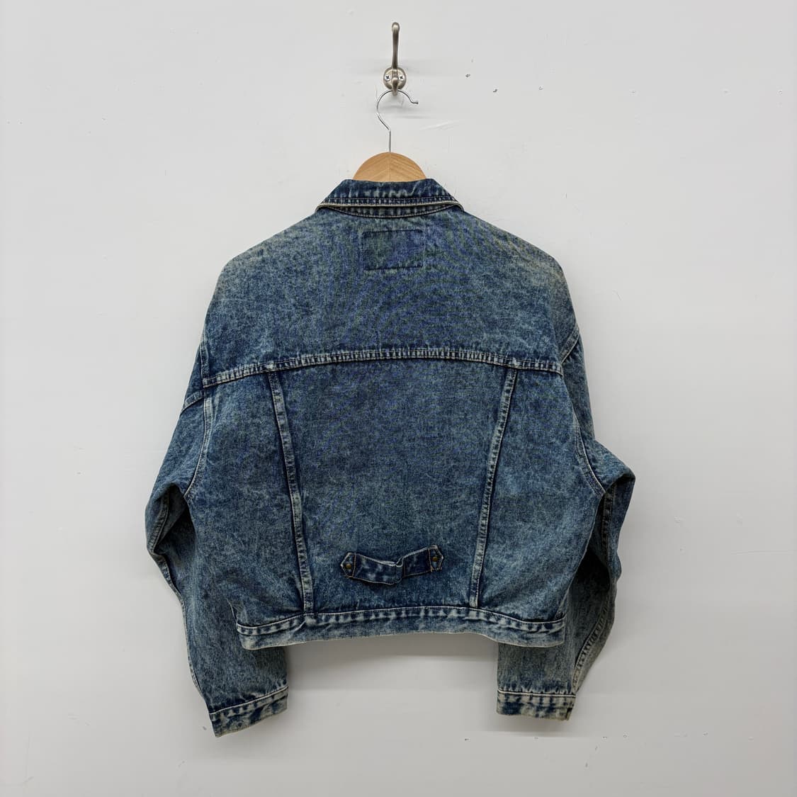 할리데이비슨 데님 청자켓 빈티지 워싱 여성 L 상품이미지5