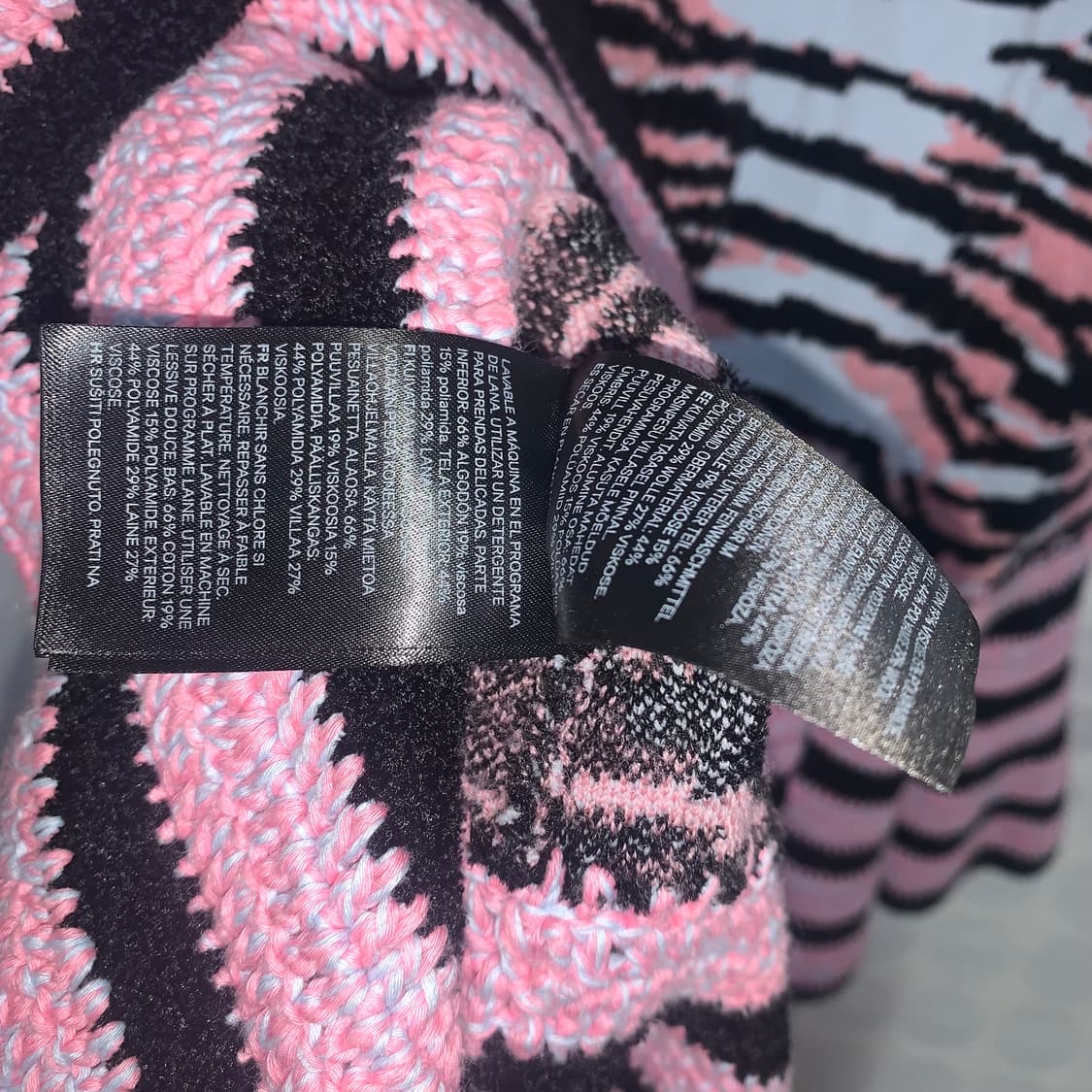 kenzo x HM 호피 니트 원피스 상품이미지7