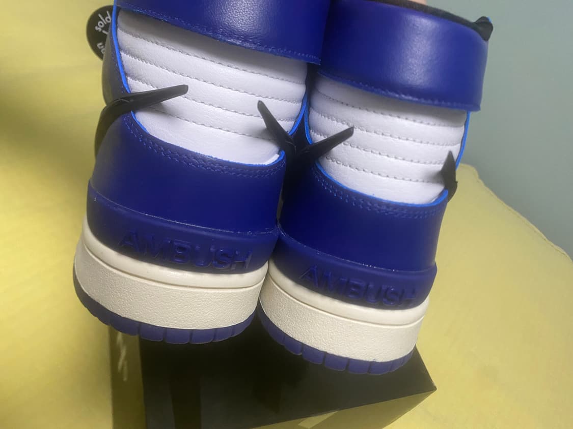 [새상품]나이키 앰부쉬 엠부쉬 덩크 하이 285 딥 로얄 블루 상품이미지2