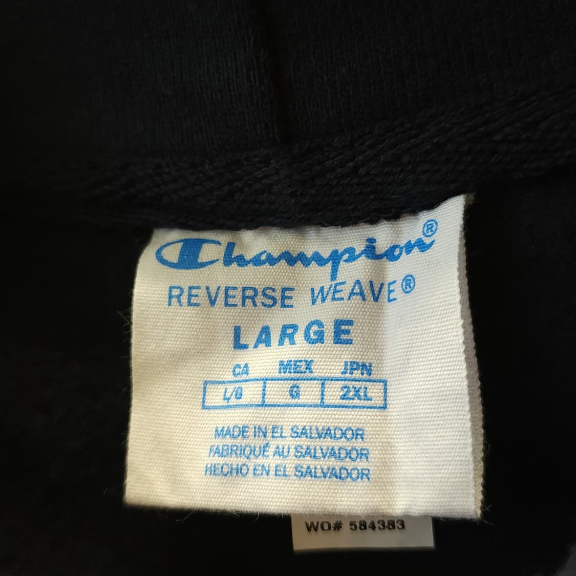 챔피온 리버스위브 후드 미 해군사관학교 L 상품이미지9