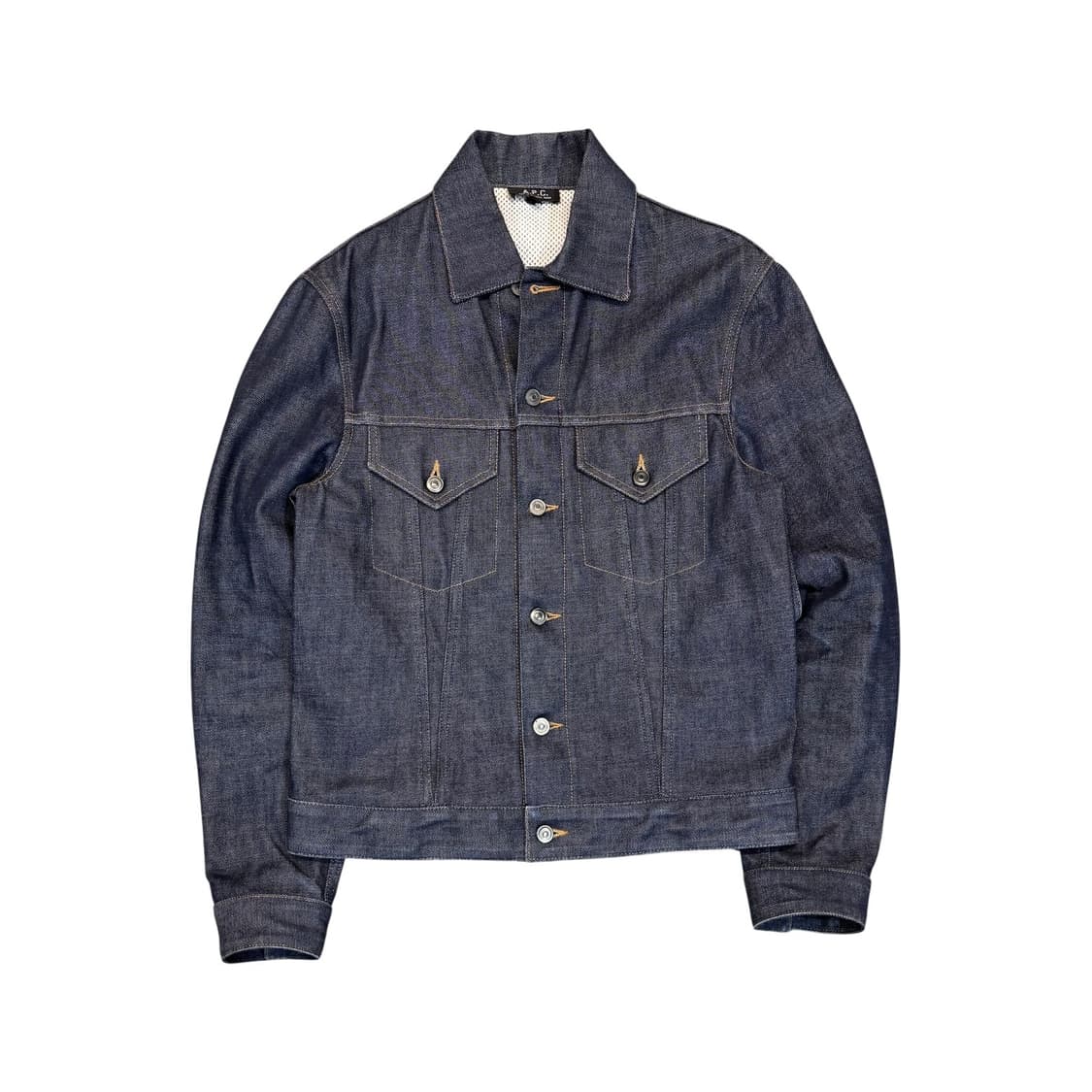아페쎄 생지 트러커 자켓 made in France (M)   상품이미지1
