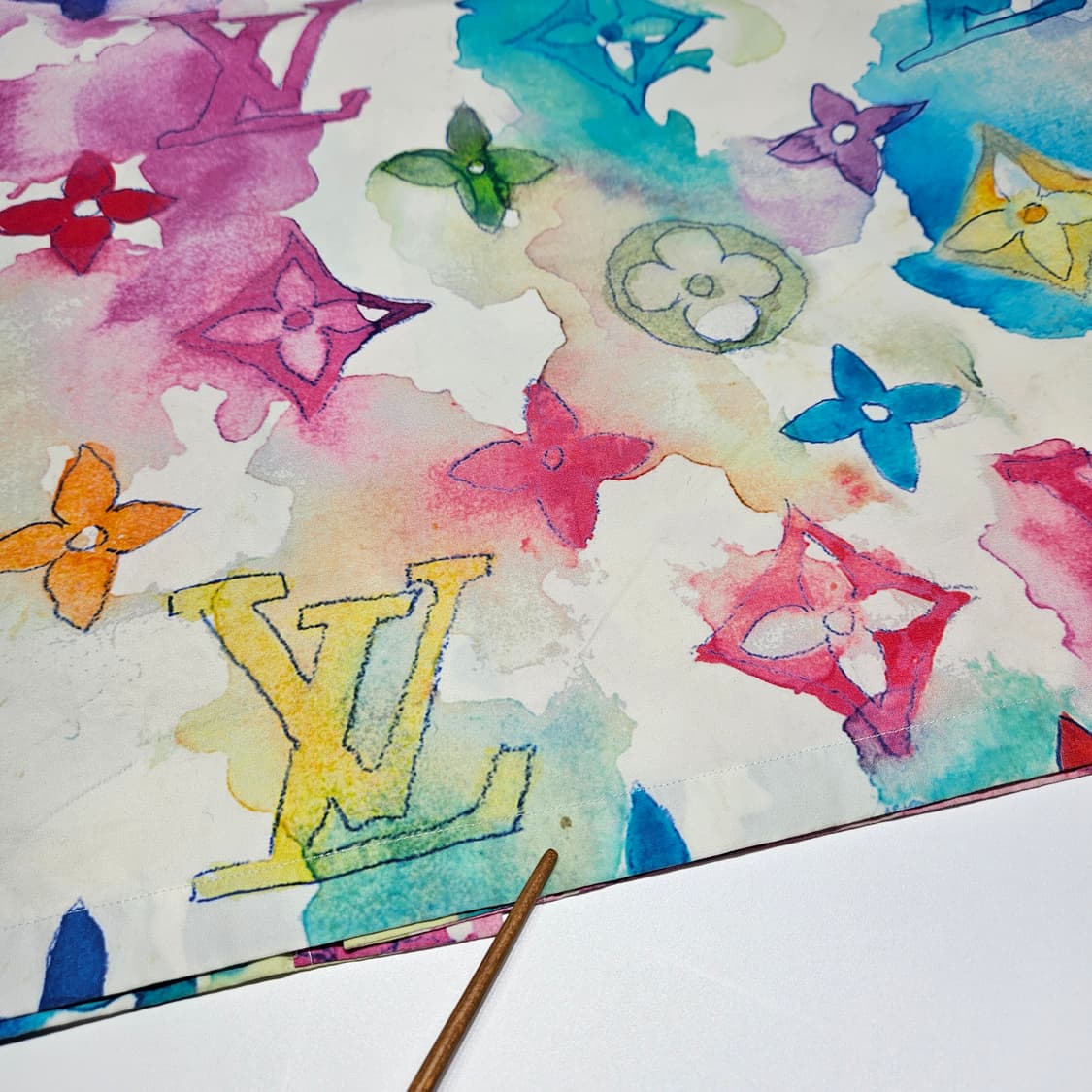 루이비통 워터컬러 모노그램 반팔 셔츠[3L] 상품이미지7