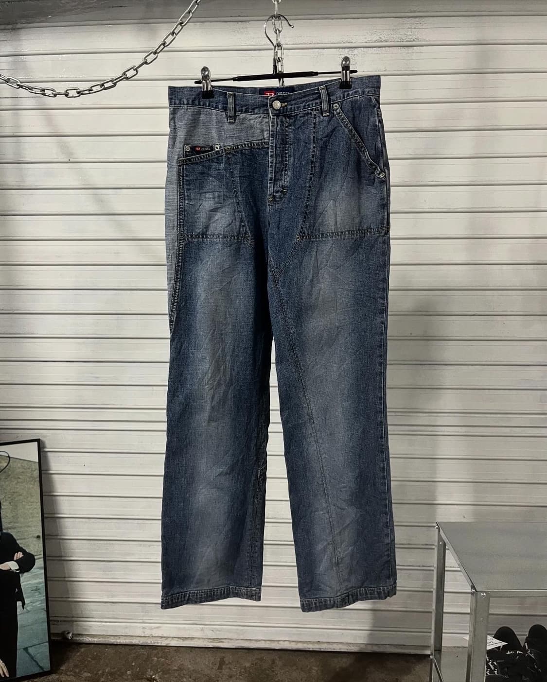 Diesel semi flare jean 상품이미지3