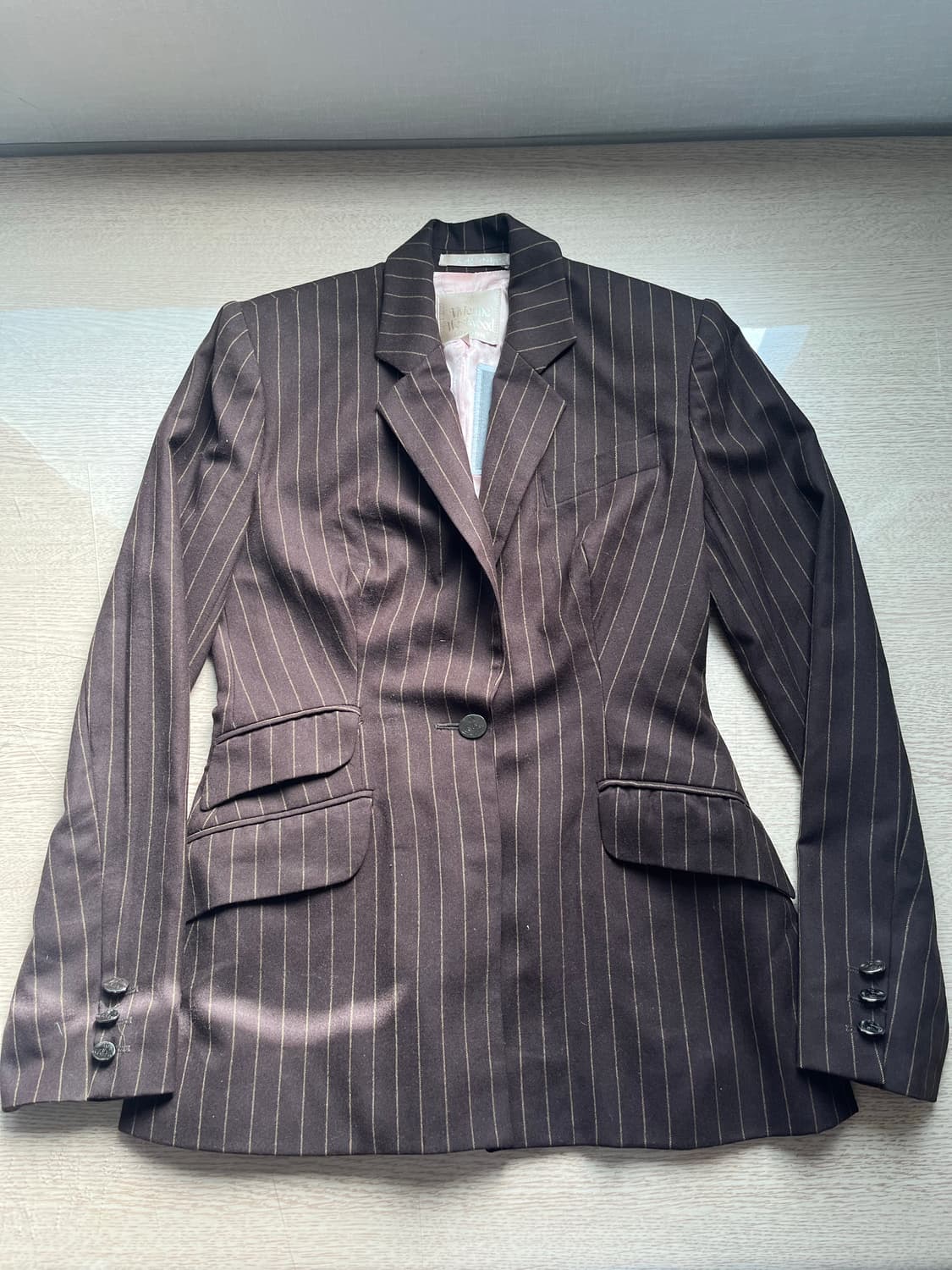 10 비비안 웨스트우드 골드 라벨 핀스트라이프 블레이저 팬츠 셋업 상품이미지2