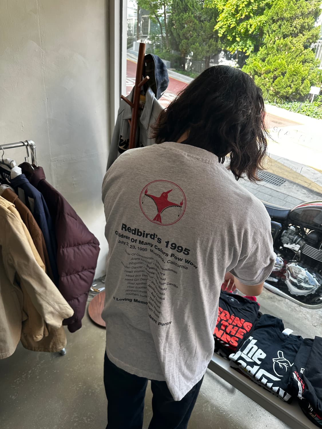 Hanes 헤인즈 1995 프린팅 스웻셔츠 상품이미지3