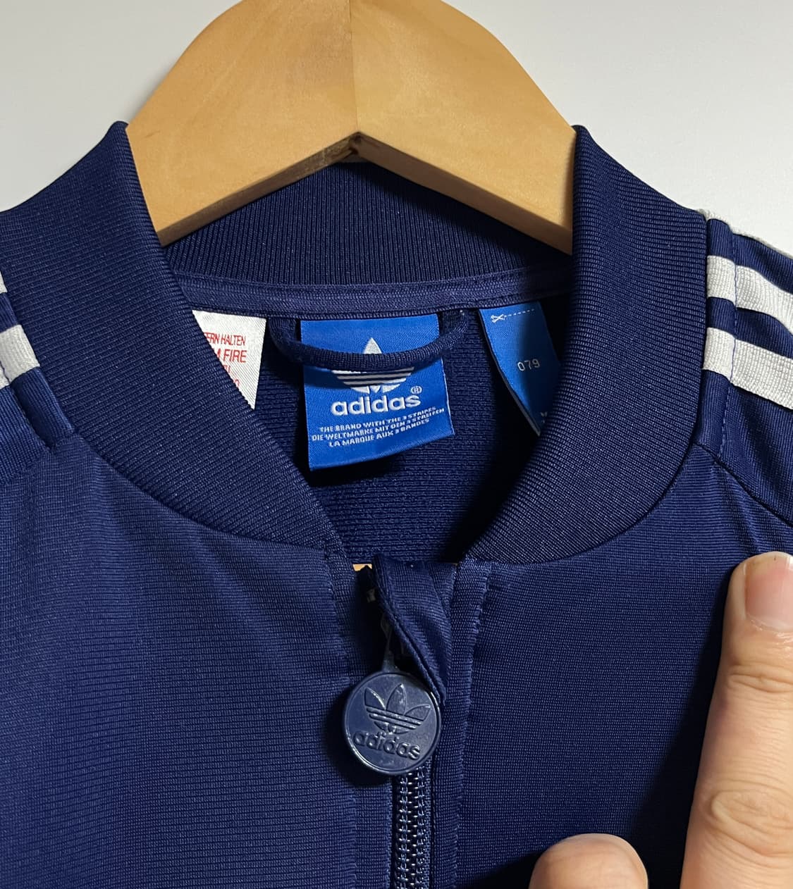 아디다스 슈퍼스타 크롭 져지 트랙탑 파이어버드 S 상품이미지5