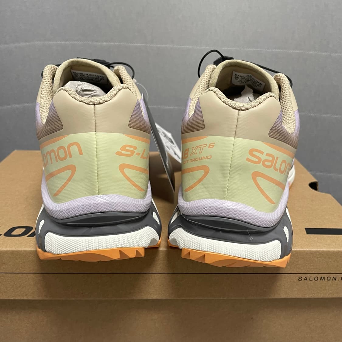 살로몬/ xt6 스카이라인 화이트 페퍼 피치/ 285 상품이미지6