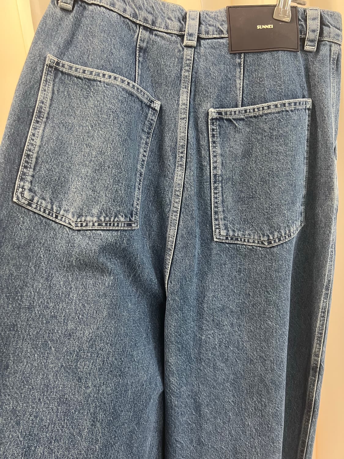 써네이 와이드 데님 팬츠 M, 30   상품이미지5