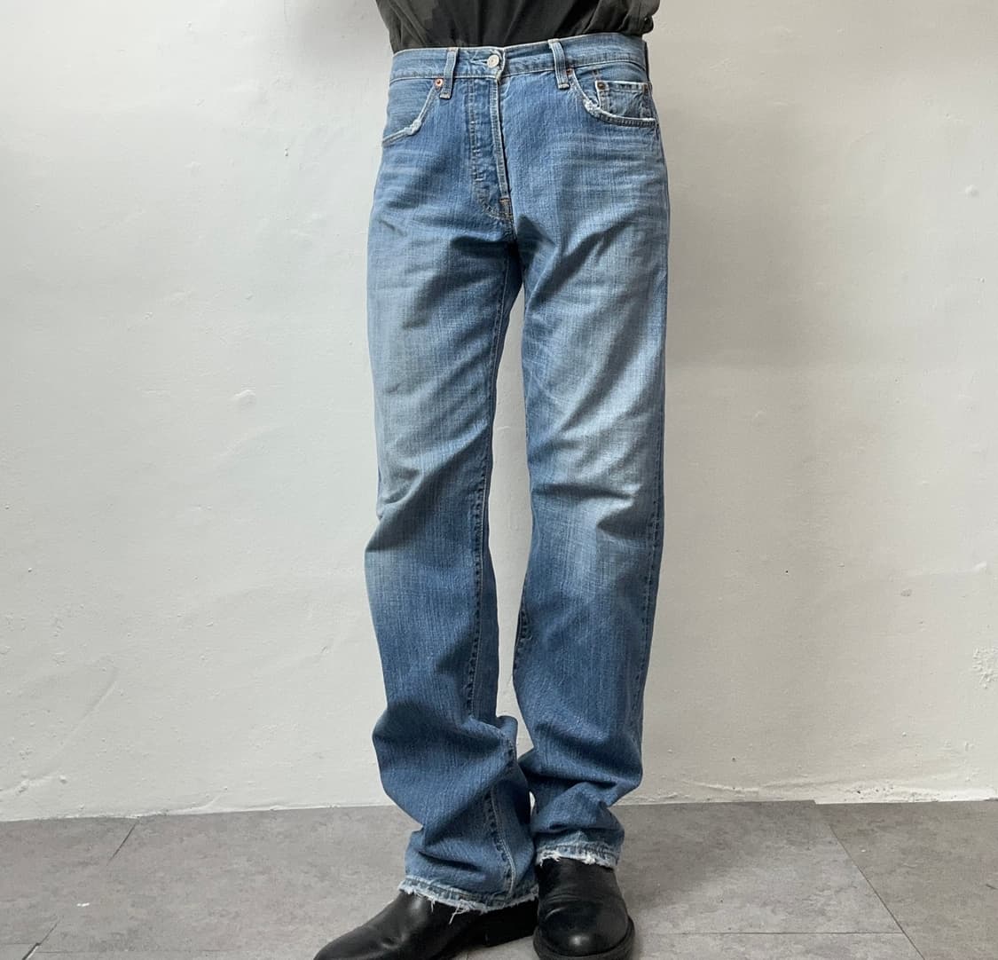 Levi’s 2000s 501 Original Fit Indigo Den 상품이미지1