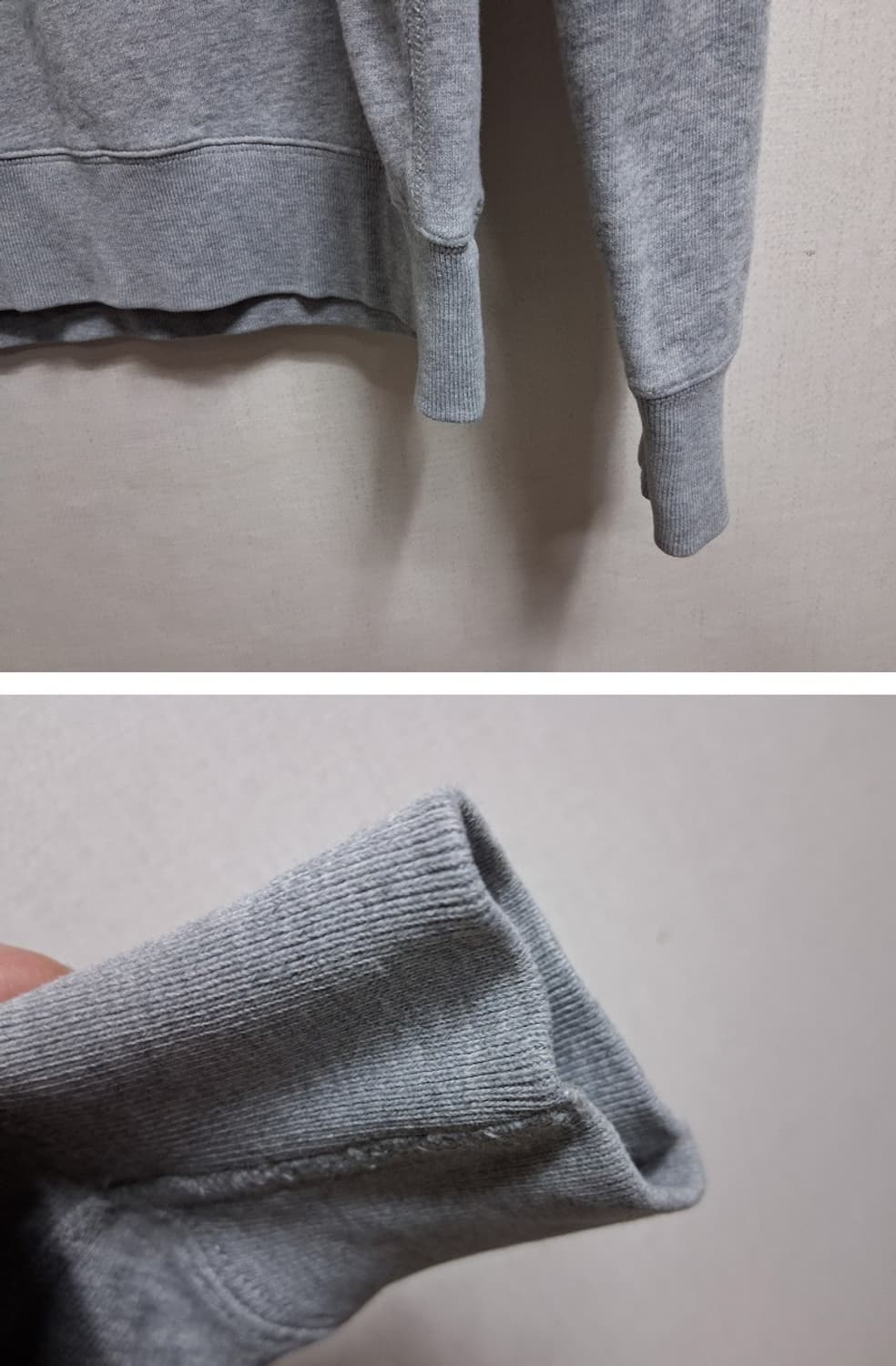 일본구제 폴로 랄프로렌 맨투맨 남성 90  그레이 기모맨투맨티 
 상품이미지4