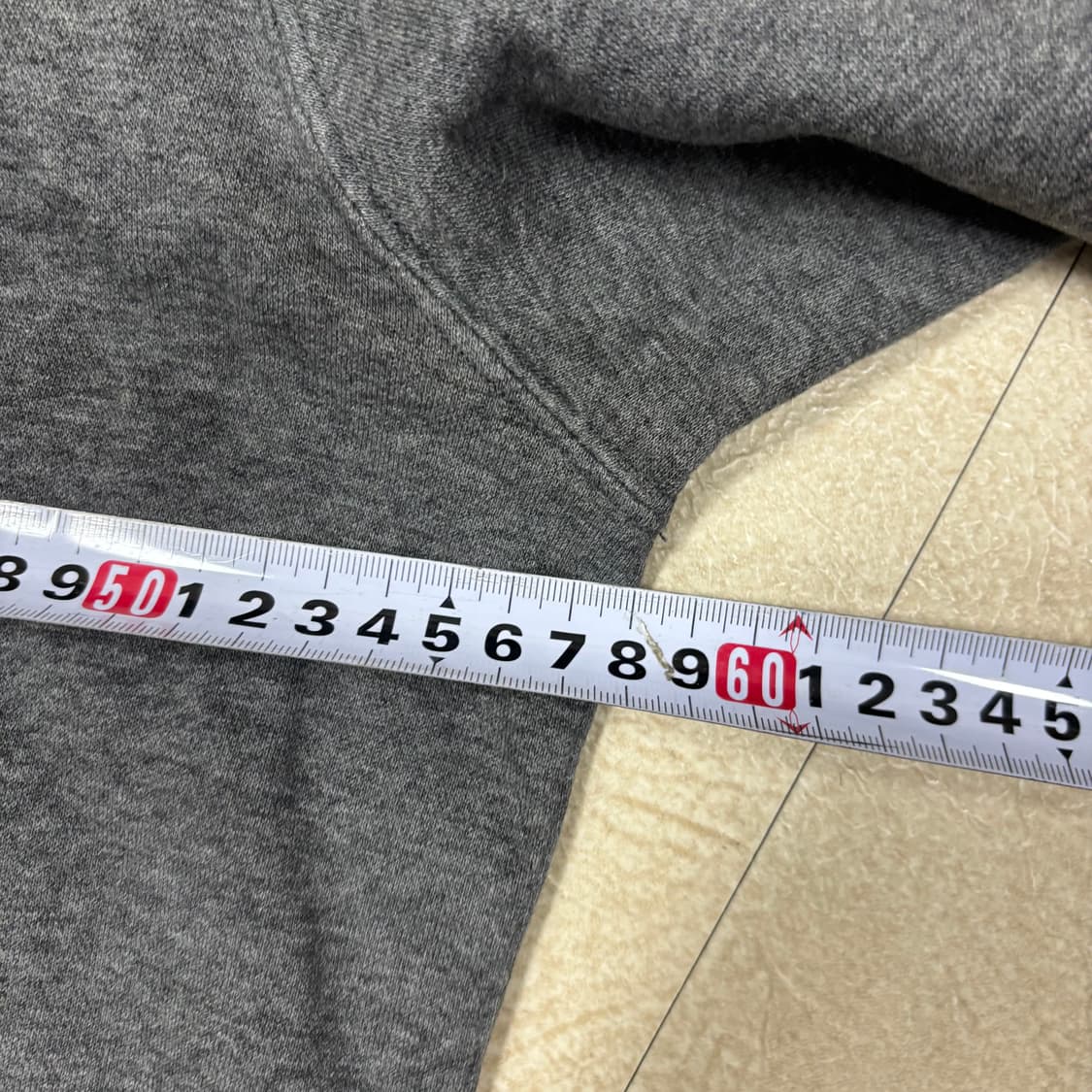 나이키 빅로고 그레이 후드티 상품이미지5