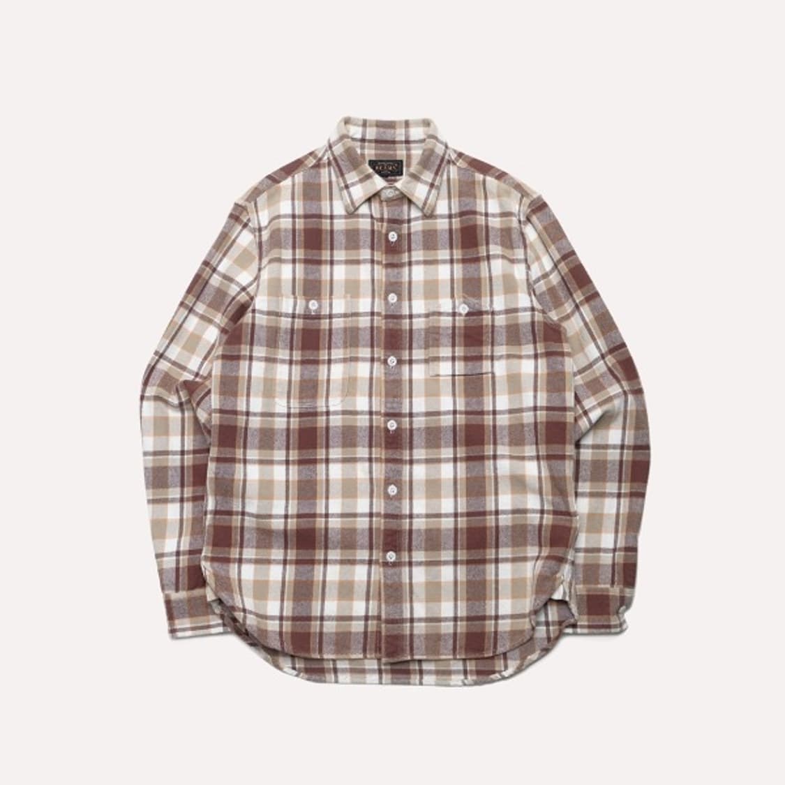 plaid flannel work shirt 상품이미지1