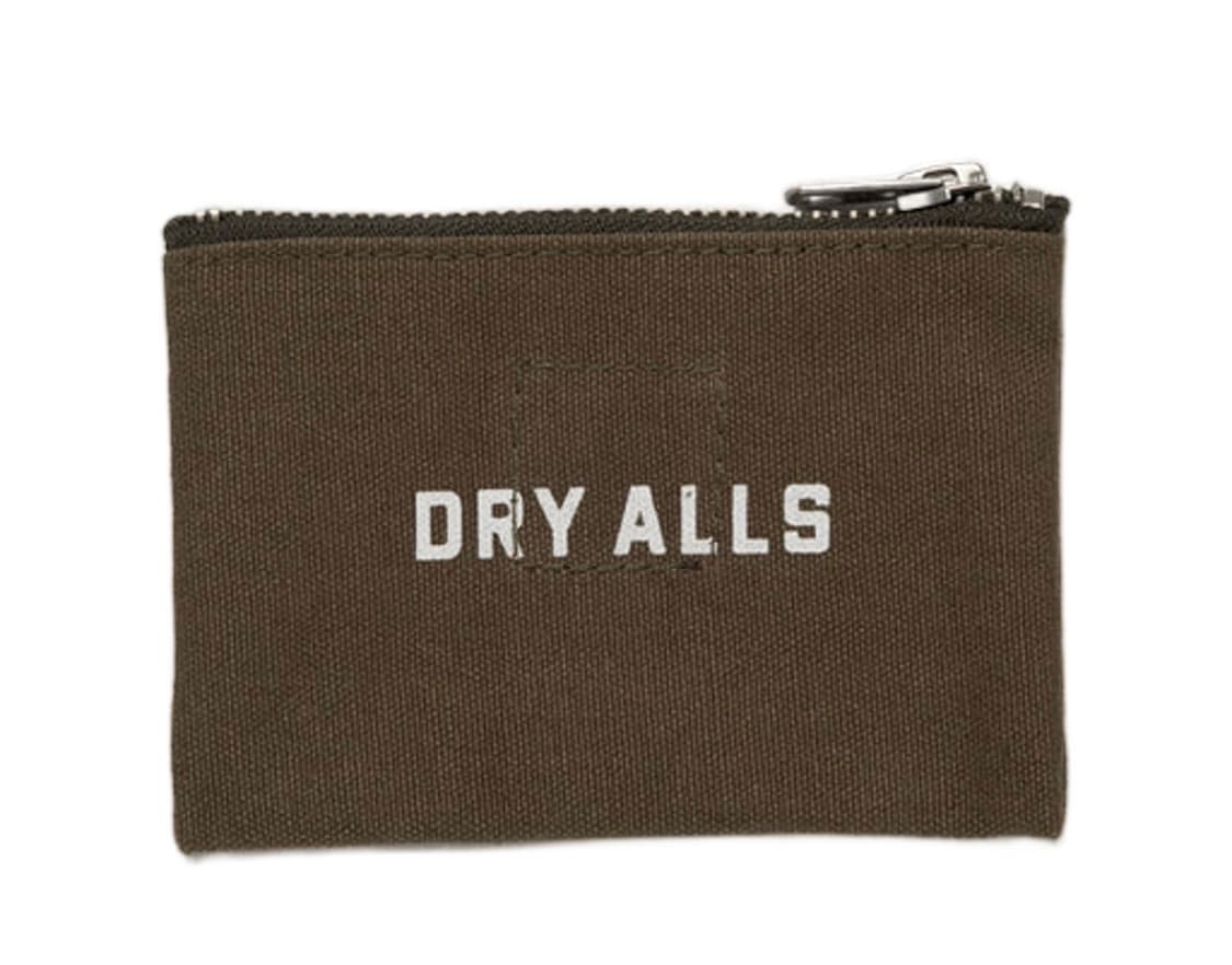 휴먼 메이드 카드 케이스 올리브 드랩 동전 지갑 파우치 상품이미지2