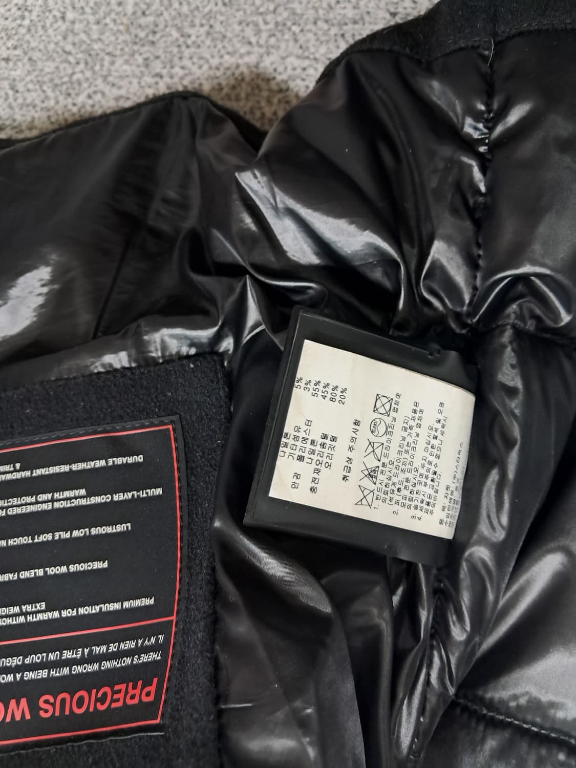 무스너클 패딩자켓 상품이미지3