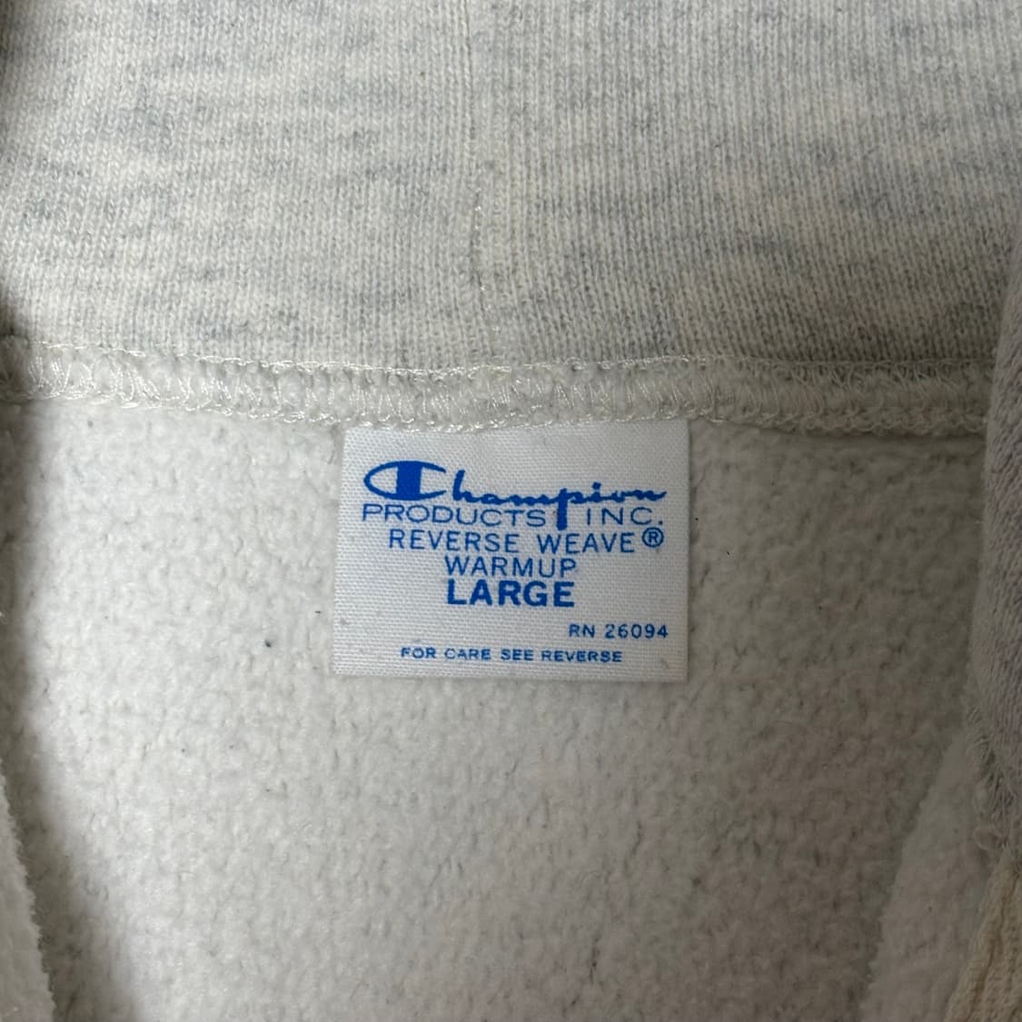 [L] 챔피온 블루택 리버스위브 후드집업 상품이미지2