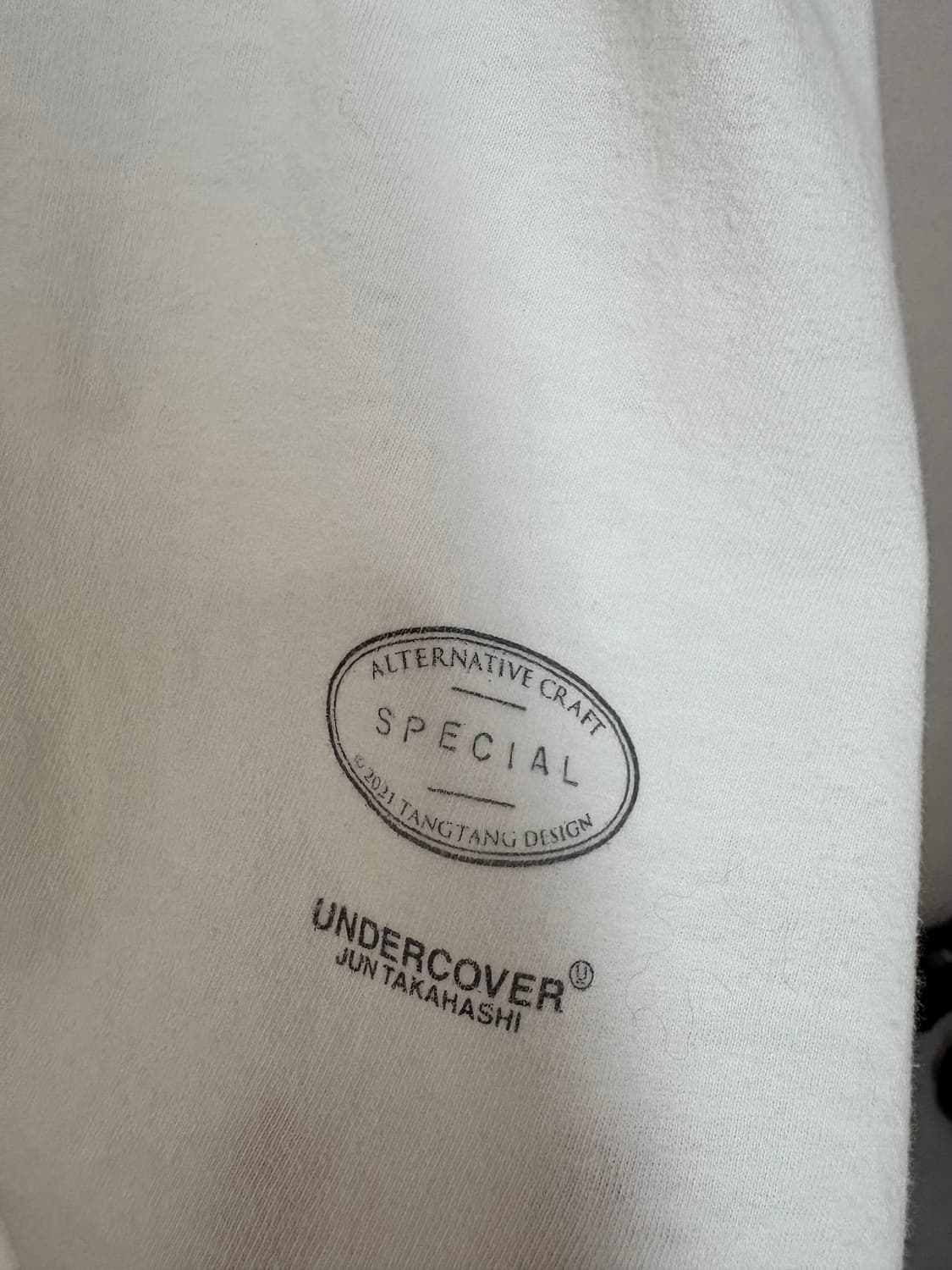 [L] 2021 언더커버x탕탕 노이즈 티셔츠 상품이미지3