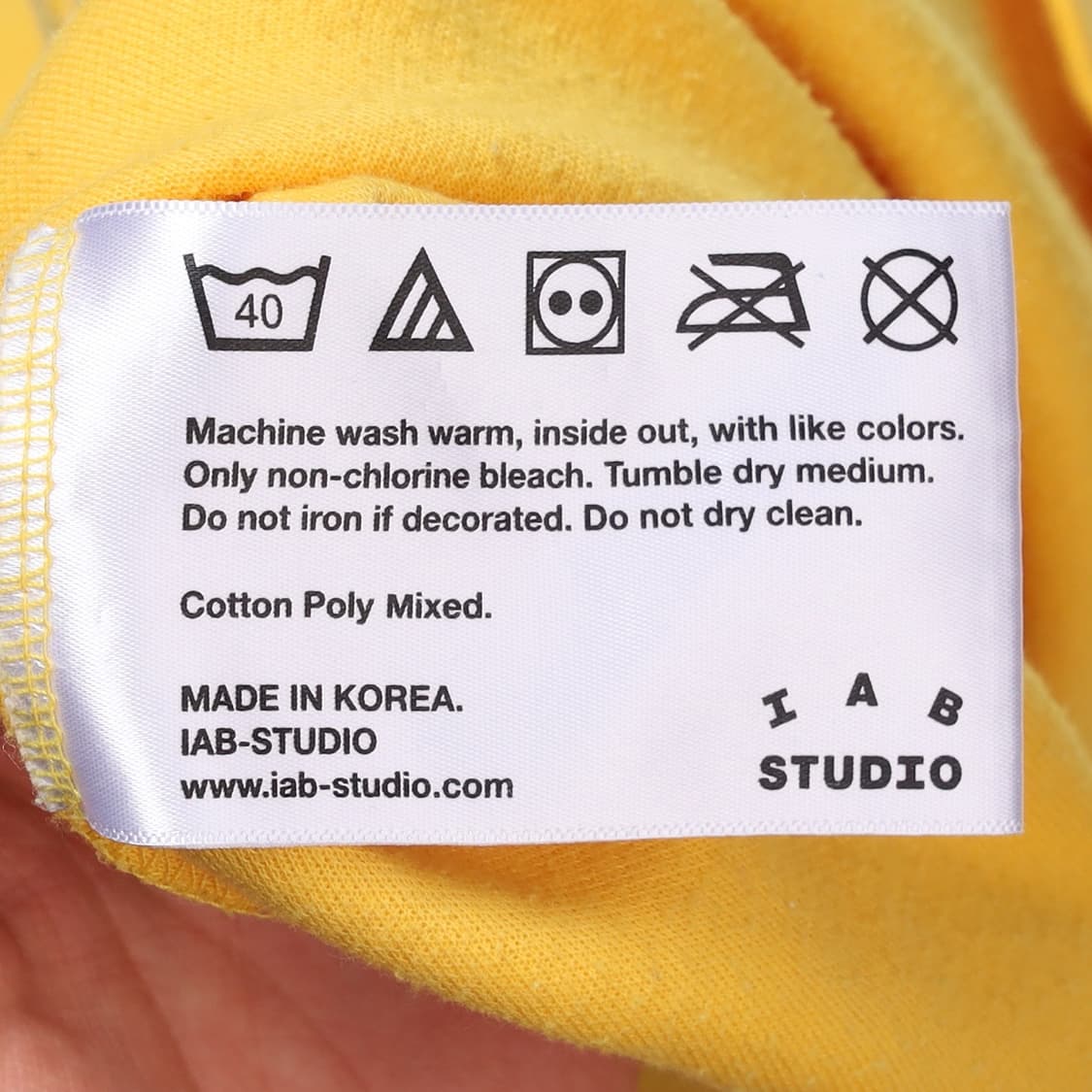 IAB STUDIO logo short T shirt  상품이미지8