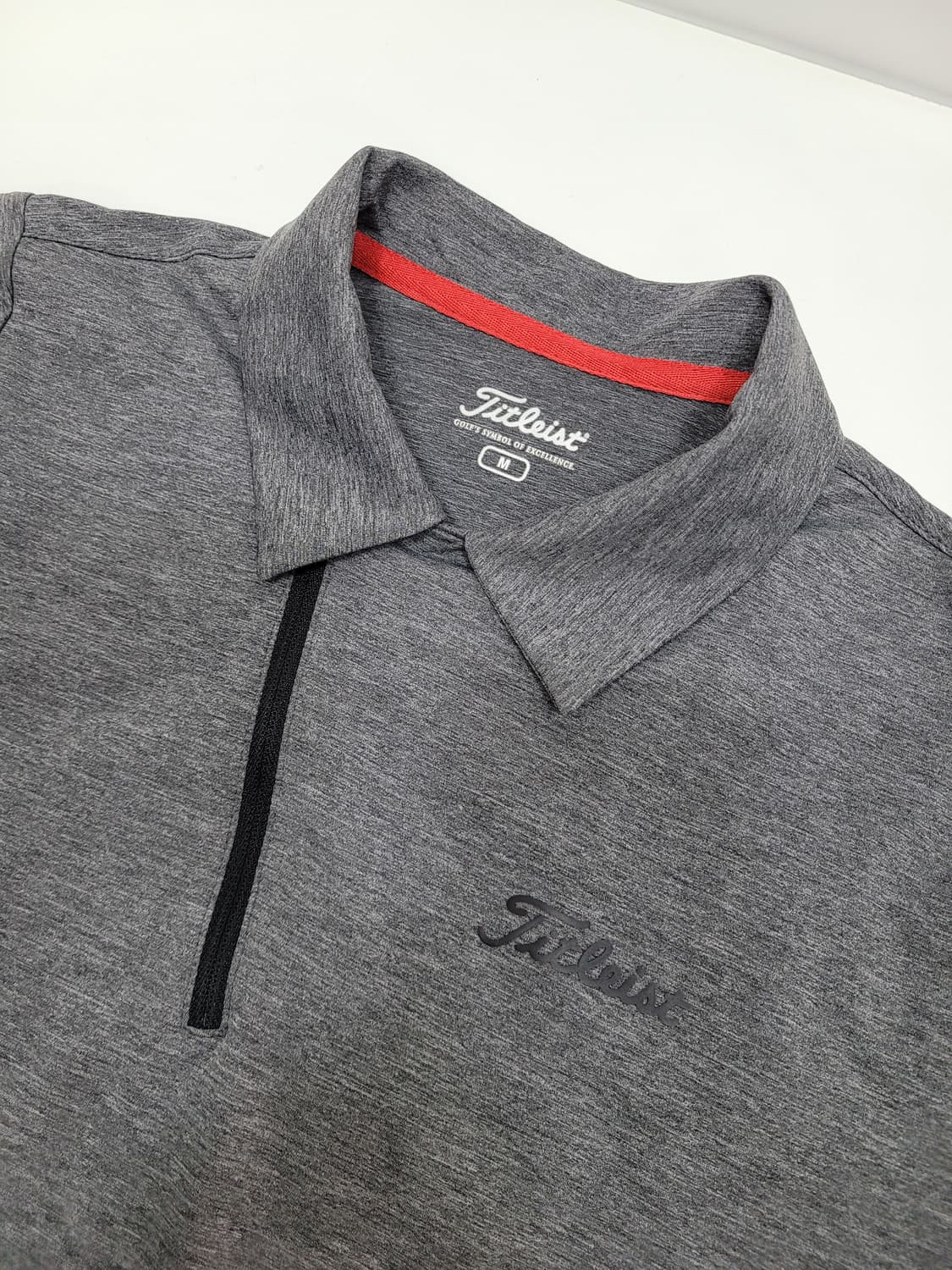Titleist 타이틀리스트 사선 하프 집업 기능성 티셔츠 / 남 M 상품이미지3
