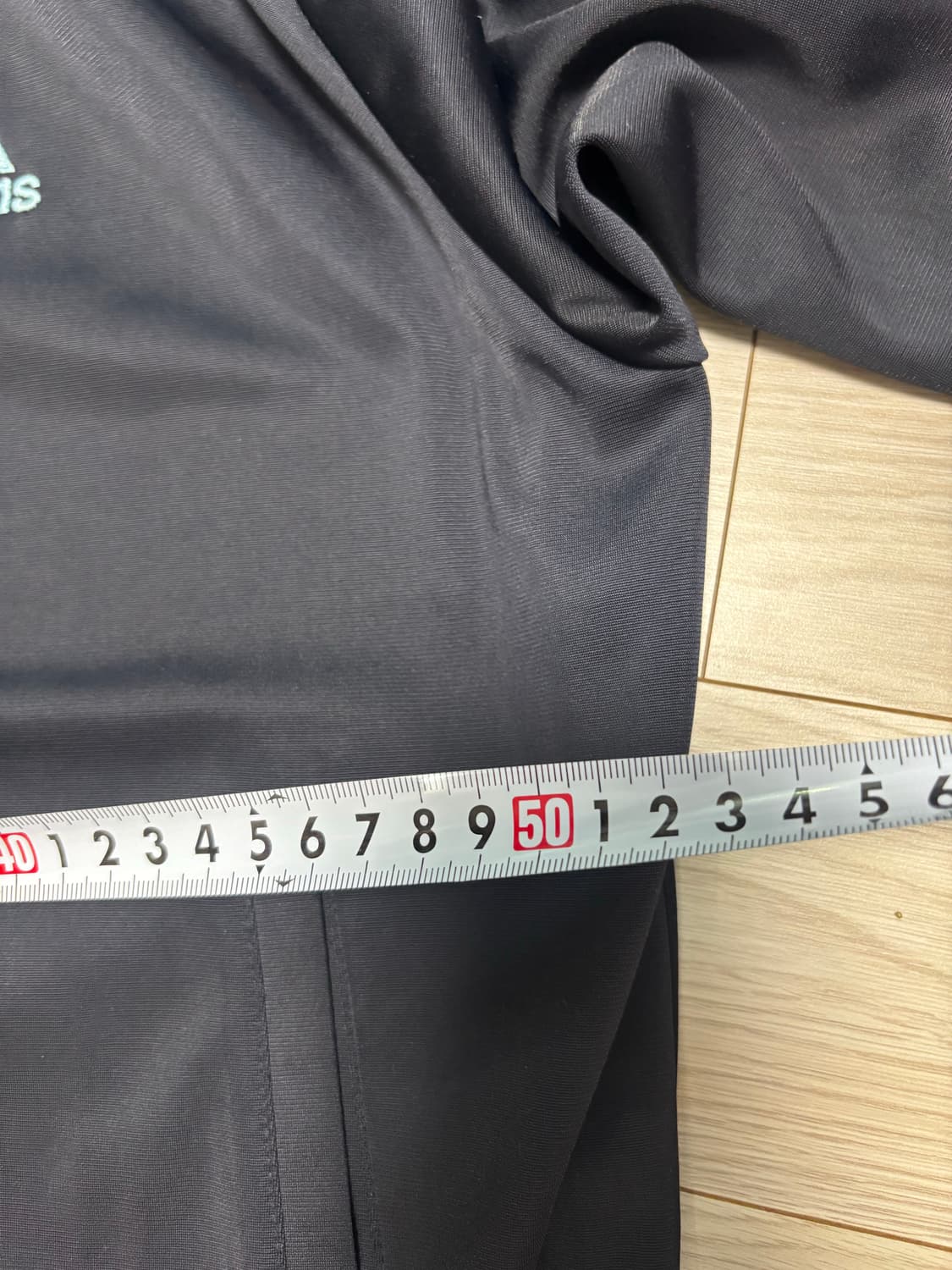 아디다스 희귀 블랙엔 스카이블루 져지트랙탑 판매 상품이미지2