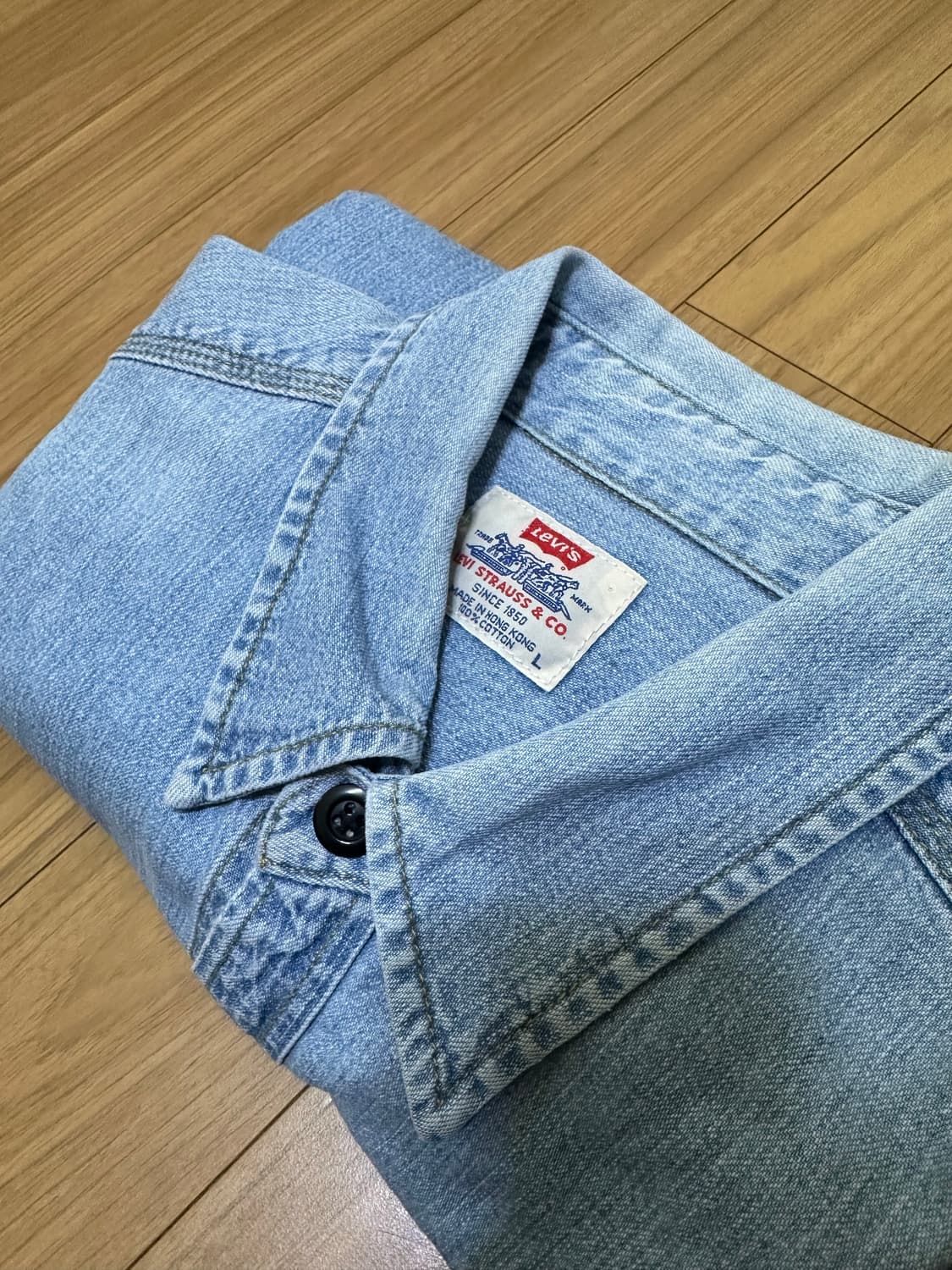 리바이스 데님셔츠 levis 청남방 상품이미지7