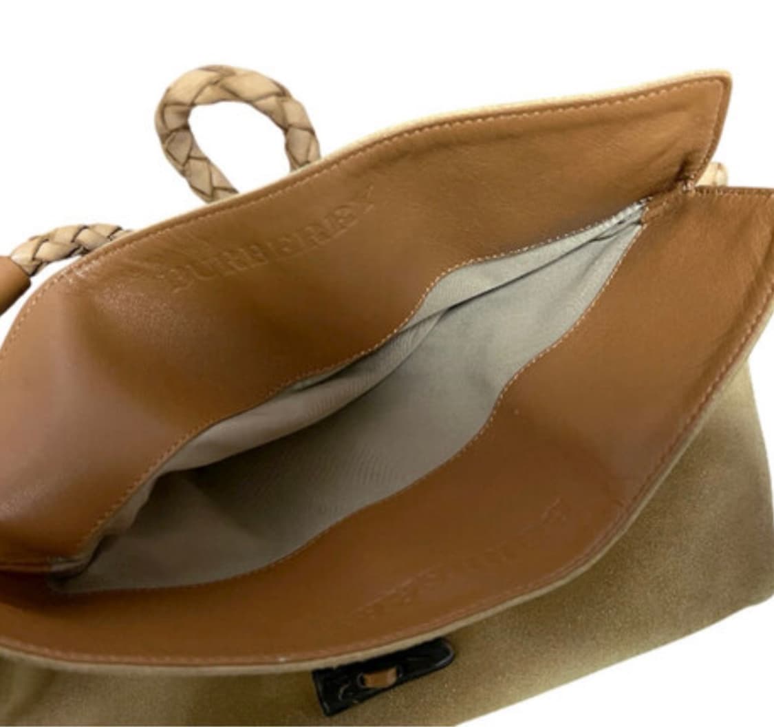 Burberry 버버리 스웨이드 가방 소가죽 상품이미지9