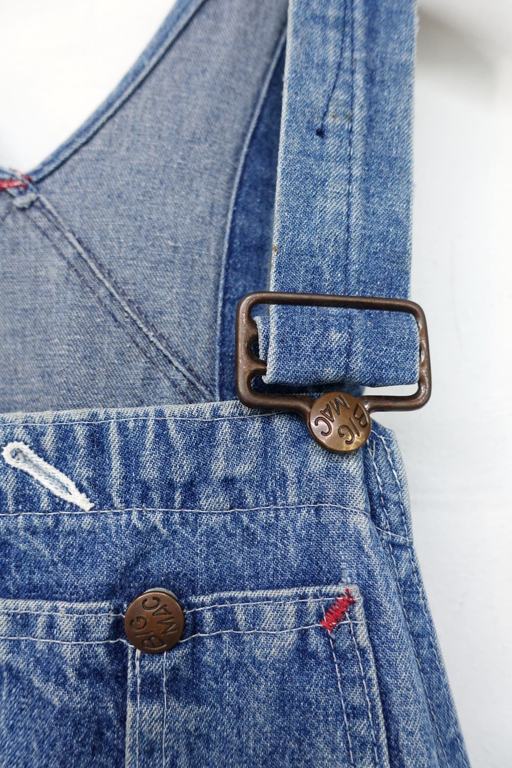  90's BIG MAC made in u.s.a 데님 오버롤  상품이미지6