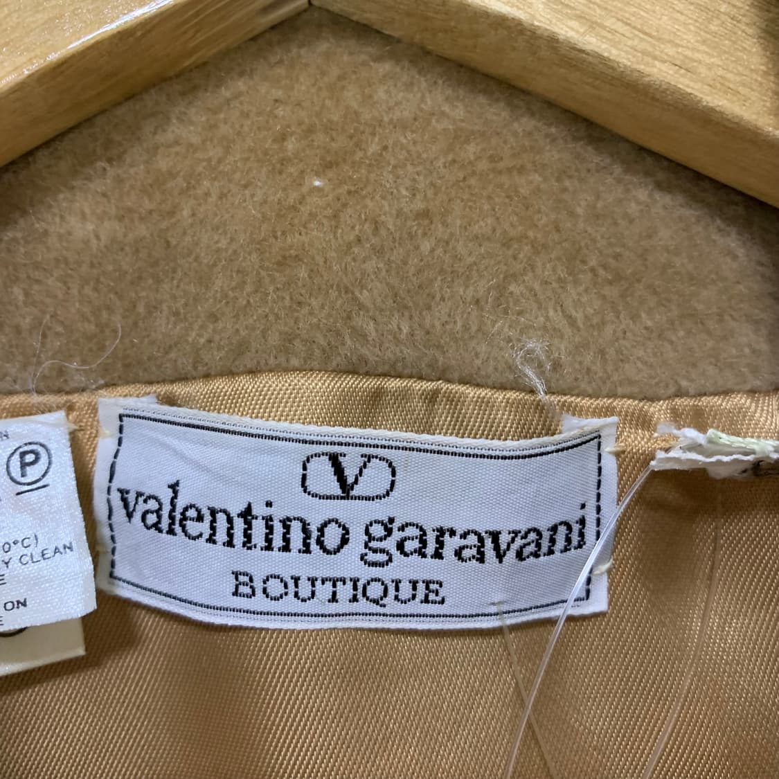 발렌티노 이태리 빈티지 하프 숏코트 더블버튼 피코트 상품이미지3