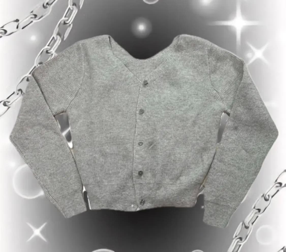 브라운 니트 가디건 상품이미지2