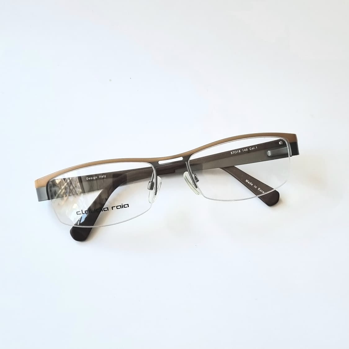 데드스탁 XXL 투톤 반무테 빅사이즈 안경테 533 상품이미지1