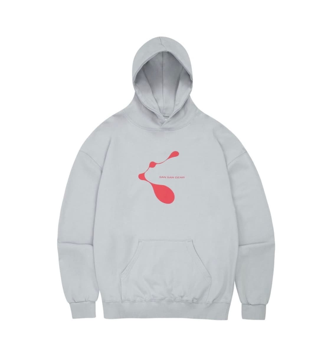 산산기어 22FW 후드티 라이트 그레이 / 사이즈 2 상품이미지1