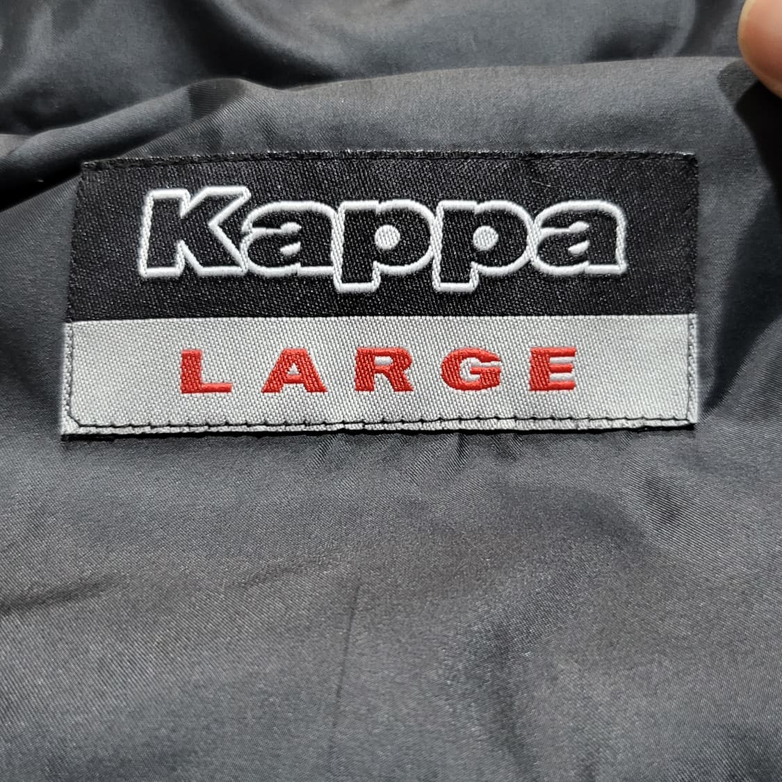 카파 배색 패딩 조끼 베스트 (L) 상품이미지4