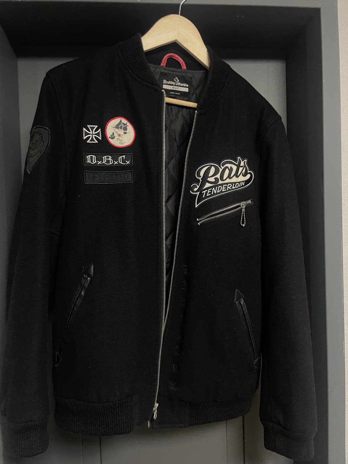 허프 프레디커빈 헬라이더 바시티자켓 (m 100) 상품이미지2