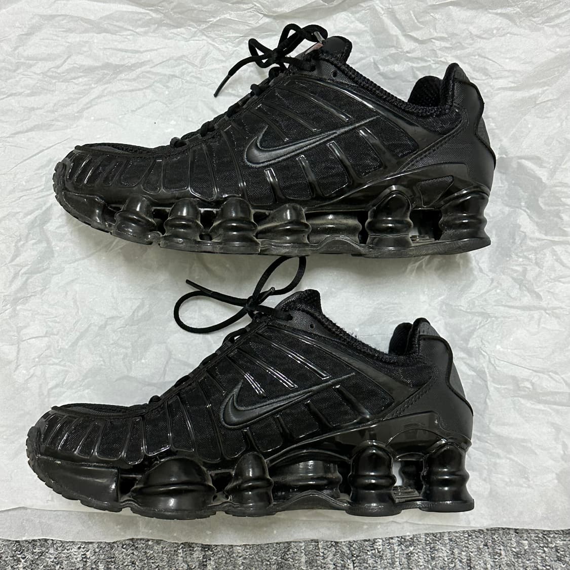 나이키 샥스 TL 블랙 앤 맥스 오렌지 235 상품이미지6