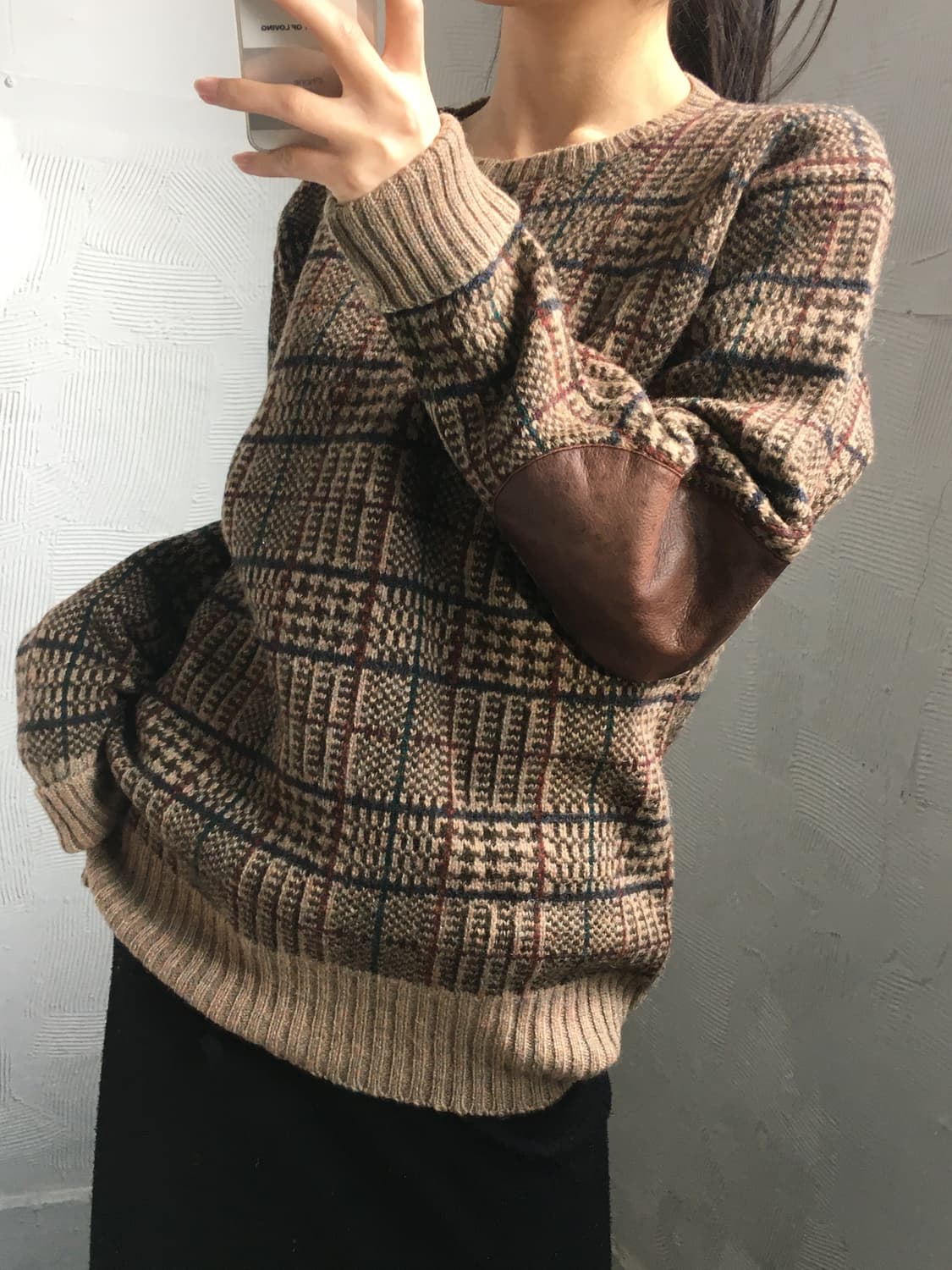 Polo 폴로 랄프로렌 90‘s 울 타탄 체크 니트 상품이미지2