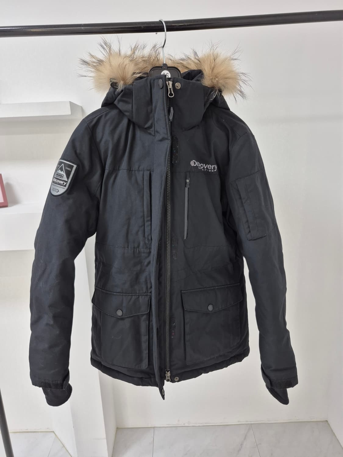 디스커버리 정품 오리털패딩 사이즈90 실사이즈 95 상품이미지3