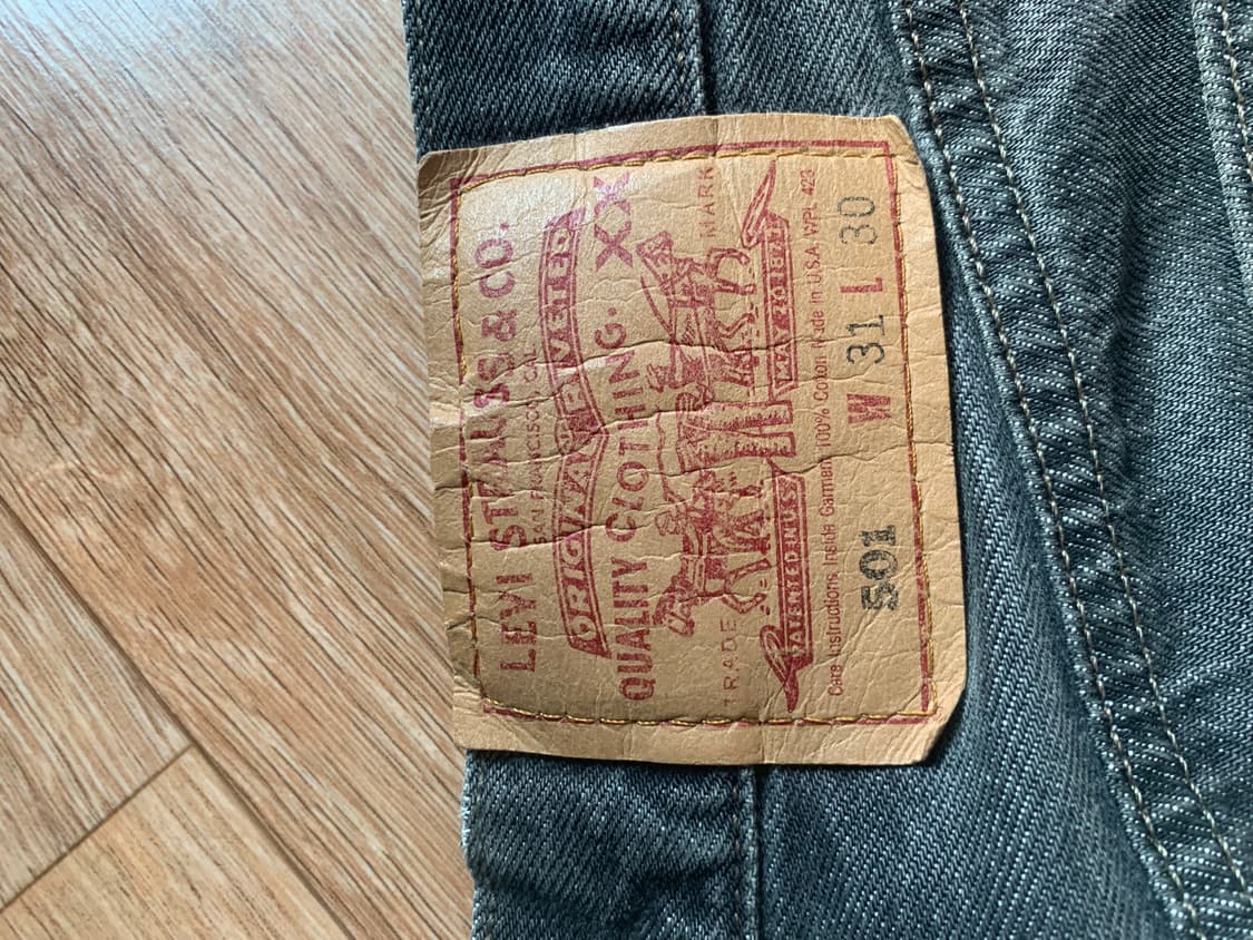 90s 리바이스 흑청 상품이미지9