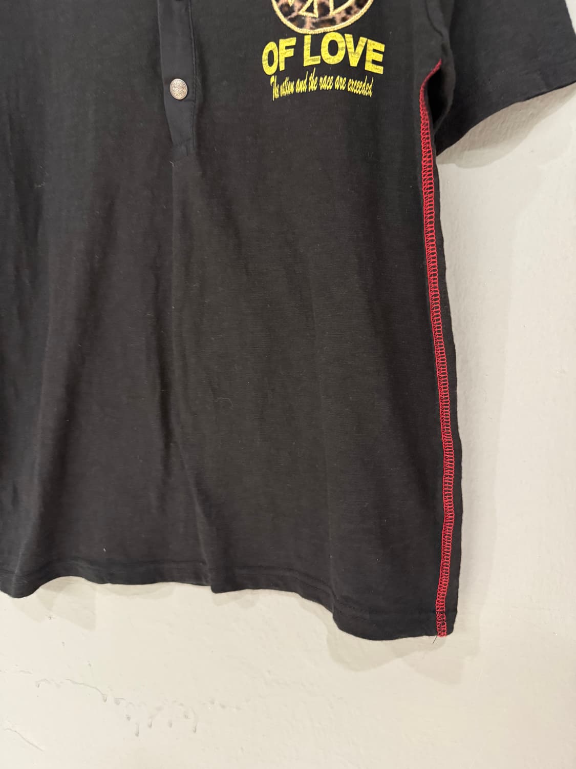 In the attic leopard peace mark top 상품이미지6