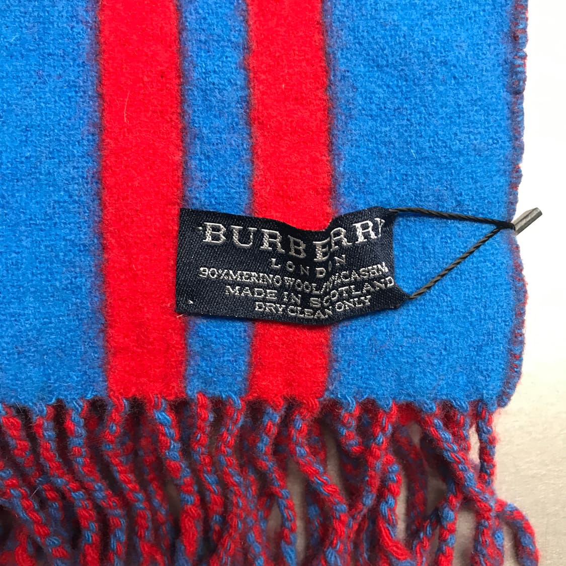 버버리 정품 메리노/캐시미어 머플러  상품이미지4