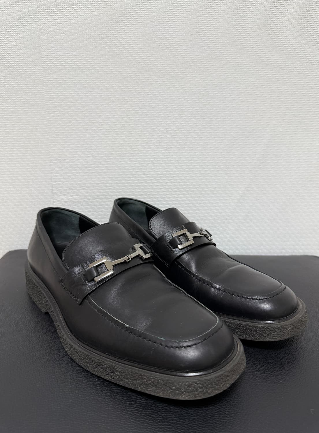 Gucci 구찌 홀스빗 레더 드레스 로퍼 상품이미지1